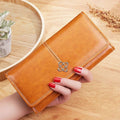 Carteira Feminina Longa Scarlett Wallets & Money Clips Importe Go Mostarda 