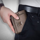 Carteira Masculina Couro Legítimo Kalel CAR03 Importe Go 