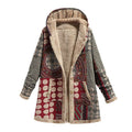 Casaco de Lã Batido Feminino com Capuz Casaco Feminino em Lã com Capuz Importe Go Bordô P 