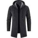 Casaco Masculino Sobretudo de Inverno - WinterWarm Casaco Masculino Sobretudo de Inverno - WinterWarm Importe Go Cinza Escuro M 