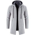 Casaco Masculino Sobretudo de Inverno - WinterWarm Casaco Masculino Sobretudo de Inverno - WinterWarm Importe Go Cinza M 