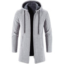 Casaco Masculino Sobretudo de Inverno - WinterWarm Casaco Masculino Sobretudo de Inverno - WinterWarm Importe Go Cinza M 