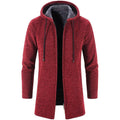 Casaco Masculino Sobretudo de Inverno - WinterWarm Casaco Masculino Sobretudo de Inverno - WinterWarm Importe Go Vermelho M 