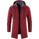 Casaco Masculino Sobretudo de Inverno - WinterWarm Casaco Masculino Sobretudo de Inverno - WinterWarm Importe Go Vermelho M 