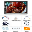Central Multimídia Universal 7 Polegadas Wifi Gps Mp5 Bluetooth - EasyCar P13-4 Importe Go 