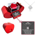 Colar de Prata 925 com Pingente de Rosa e Carta de Amor - LoveLetter Colar de Prata 925 com Pingente de Rosa e Carta de Amor - LoveLetter Importe Go Prata 