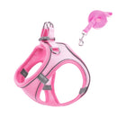 Coleira Peitoral para Cachorros e Gatos - Comforpet Coleira Peitoral para Gatos e Cachorros Importe Go Rosa XXXS 