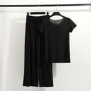 Conjunto Martina Camiseta + Calça (Nova tendência 2022/23) Conjunto Martina Camiseta + Calça / Nova tendencia verão 2022! Importe Go Preto PP (40-50kg) 