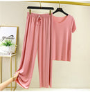Conjunto Martina Camiseta + Calça (Nova tendência 2022/23) Conjunto Martina Camiseta + Calça / Nova tendencia verão 2022! Importe Go Rosa PP (40-50kg) 
