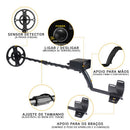 Detector de Metais e Pedra Preciosas Magnético Profissional Detector de Metais e Pedra Preciosas Importe Go 