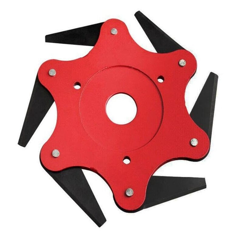 Disco de Corte para Roçadeira Universal com 6 Lâminas - Disco Premium ferramentas 135 Importe Go 1 Unidade 