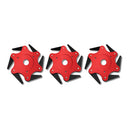 Disco de Corte para Roçadeira Universal com 6 Lâminas - Disco Premium ferramentas 135 Importe Go 3 Unidades 