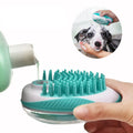 Escova para Cachorro e Gato 2 em 1 Elite Original Escova para Cachorro e Gato 2 em 1 Importe Go Verde 