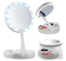 Espelho Light inova - led e usb (+ BRINDE EXCLUSIVO ) dan - 20 Importe Go 