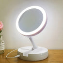 Espelho Light inova - led e usb (+ BRINDE EXCLUSIVO ) dan - 20 Importe Go 