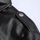 Jaqueta Biker Masculina em Couro Genuíno P20-130 Importe Go 