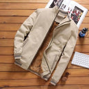 Jaqueta Casual Masculina Bomber Forrada 683 Importe Go BEGE P 