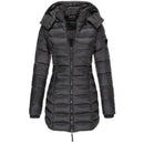 Jaqueta Feminina Puffer Longa com Capuz - WinterGlam Jaqueta Feminina Puffer Longa com Capuz - WinterGlam Importe Go Preto P 