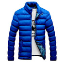 Jaqueta Masculina Impermeável com Forro Interno Aquecido Jaqueta Masculina Impermeável com Forro Interno Aquecido Importe Go Azul P 
