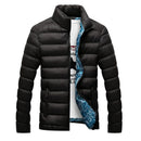 Jaqueta Masculina Impermeável com Forro Interno Aquecido Jaqueta Masculina Impermeável com Forro Interno Aquecido Importe Go Preto P 