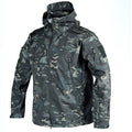 Jaqueta Militar Térmica e 100% Impermeável Masculina P20-44 Importe Go Camuflada Azul P 