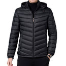 Jaqueta Puffer Premium Impermeável Com Capuz Importe Go 