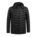 Jaqueta Puffer Premium Impermeável Com Capuz Importe Go 