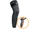 Joelheira de Compressão Articular - PROMAX Joelheira de Compressão Articular Importe Go PRETO COM VERDE P - 60-70kg 