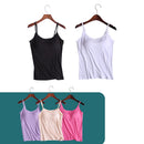 Kit Blusas Feminina com Sutiã Embutido - ComfortStyle - Pague 2 e Leve 5 Kit Blusas Feminina com Sutiã Embutido - ComfortStyle - Pague 2 e Leve 5 Importe Go Preto + Branco + Rosa + Lavanda + Creme [Pague 2 Leve 5] P | 42-53 kg 