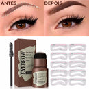 Kit Carimbo para Sobrancelhas - BrowLine Kit Carimbo para Sobrancelhas Importe Go 