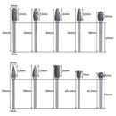 Kit com 10 Brocas Rotativas ferramentas 136 Importe Go 