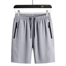 Kit com 3 Bermudas Esporte Fino em Seda Gelo 001 - 3 shorts de seda Importe Go 