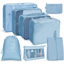 Kit com Bolsas Organizadoras Premium - Compre 5 Leve 8 Kit com Bolsas Organizadoras Premium - Compre 5 Leve 8 Importe Go Azul 
