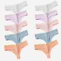 Kit de 10 Calcinhas Sensuais e Confortáveis em Algodão - SoftComfort Kit de 10 Calcinhas Sensuais e Confortáveis em Algodão - SoftComfort Importe Go Cores 2 P 10 Peças