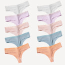 Kit de 10 Calcinhas Sensuais e Confortáveis em Algodão - SoftComfort Kit de 10 Calcinhas Sensuais e Confortáveis em Algodão - SoftComfort Importe Go Cores 2 P 10 Peças