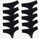 Kit de 10 Calcinhas Sensuais e Confortáveis em Algodão - SoftComfort Kit de 10 Calcinhas Sensuais e Confortáveis em Algodão - SoftComfort Importe Go Cores 3 P 10 Peças