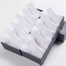 Kit Meia Soquete Cano Curto Respirável - Compre 5 Leve 10 Kit Meia Soquete Cano Curto Respirável - Compre 5 Leve 10 Importe Go Branco Tamanho Único 