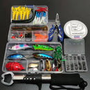 Kit para Pesca com 164 Peças - Linha, Anzol e Iscas Artificiais Kit para Pesca com 164 Peças - Linha, Anzol e Iscas Artificiais Importe Go 164 Peças + Grip + Alicate 
