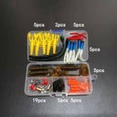 Kit para Pesca com 164 Peças - Linha, Anzol e Iscas Artificiais Kit para Pesca com 164 Peças - Linha, Anzol e Iscas Artificiais Importe Go 