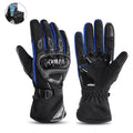 Luvas Motociclista Anti Impacto Impermeáveis Com Função Touch - Luva Blindada Luvas Motociclista Anti Impacto Impermeáveis Com Touch - SUOMY 3.0 acessórios e inovação 034 Importe Go Azul P 