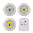 Luz LED Inteligente de Alta Intensidade com Controle Remoto P20-12 Importe Go 3 Unidades 