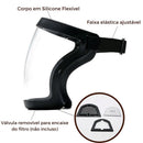 Máscara Protetora Facial de Acrílico Reforçado - PROTECTMASK | Compre 1, Leve 2 P20-172 Importe Go 