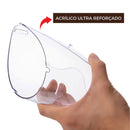 Máscara Protetora Facial de Acrílico Reforçado - PROTECTMASK | Compre 1, Leve 2 P20-172 Importe Go 