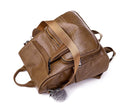 Mochila Antifurto Feminina de Couro Legítimo - Protect Max Novo Importe Go 