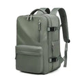 Mochila de Viagem - Impermeável com USB Para Viagem - PROMOÇÃO DE AGOSTO mochila 01 Importe Go Verde MIlitar 