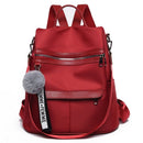 Mochila Feminina à Prova d´água - Oxford Backpack P4 - Oxford Backpack Importe Go Vermelha 