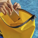 Mochila Flutuante Impermeável - Beach Bag el 3 Importe Go Amarelo 10L 