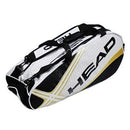 Mochila Mega Head Profissional para Beach Tennis Importe Go Ouro 