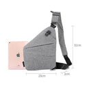 Mochila Slim Antifurto - SafeBag® Mochila Anti Furto Slim Importe Go 