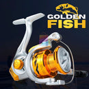 Molinete Profissional de Pesca com 12Kg Drag | Golden Fish P16-20 Importe Go 